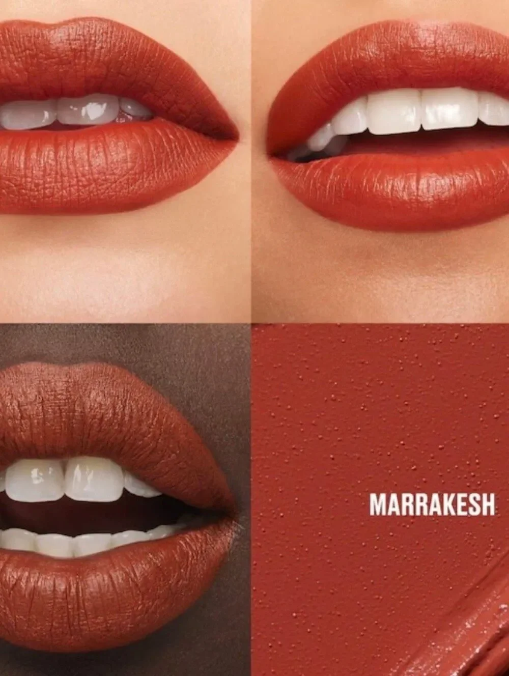 MAC Cosmetics Marrakesh Orange Brown Matte Finish Lipstick